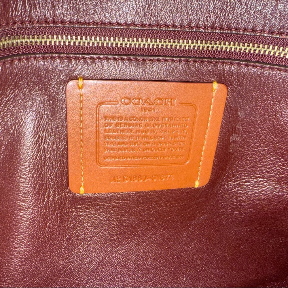 Grey Coach Hobo Bag